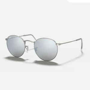 REAL RAYBAN CIRCLE MIRROR REFLECTIVE SUNGLASSES